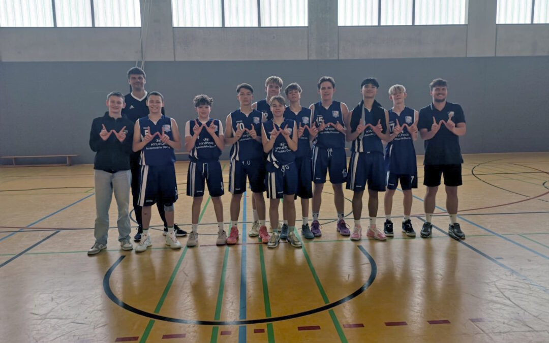 U16m-1 erreicht zweite Runde im WBV-Pokal
