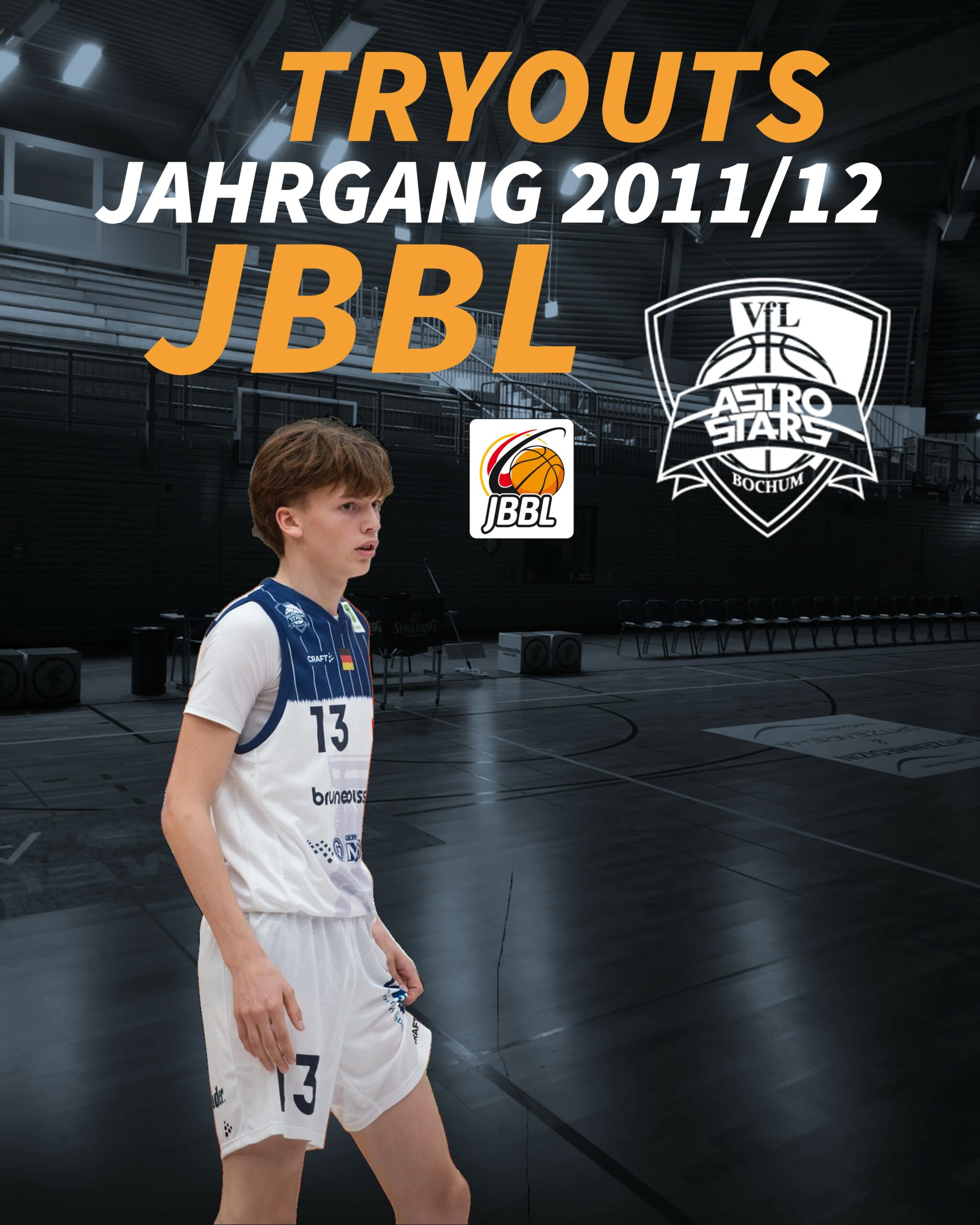 Tryouts für JBBL-Qualifikation – jetzt anmelden